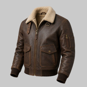 Shearling Aviator Bomber Jacket Manufacturer