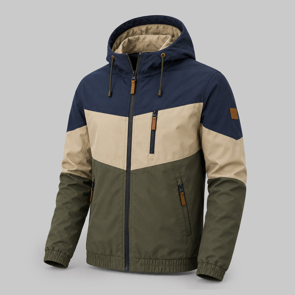 Summit Trail Color Block Hooded Jacket Manufacturer