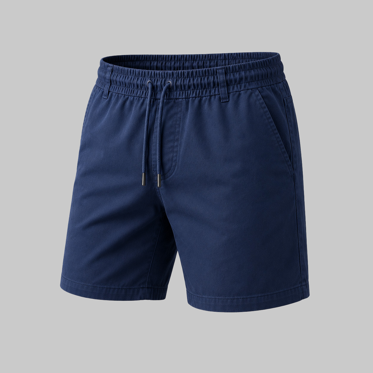 Coastal-Navy-Drawstring-Casual-Shorts-Manufacturer